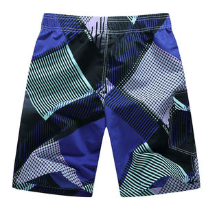 Shorts de bain personnalisés 2026 en nylon respirant avec maille unie pour la natation, la pêche et l'été - Product Image 2