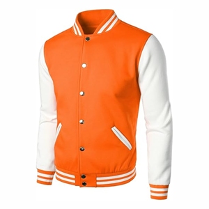 Custom Made Lightweight Anti-Wrinkle Breathable Canvas Varsity Jacket for Men <b>Top</b> Trending Hot Sale Item - Product Image 3