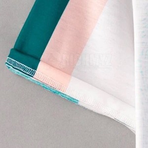 Conjunto de Verano para Hombre, 2 Piezas, Camiseta de Manga Corta y Pantalones Cortos, 100% Poliéster, Diseño 2 en 1, Cintura Elástica, Sublimado - Product Image 5