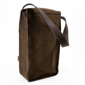 Porta Botellas de Vino de Cuero Genuino con Impresión Personalizada, Venta al Por Mayor, Bolsa de Cuero de Lujo para una Sola Botella, para Viaje, LEB-0064 - Product Image 5