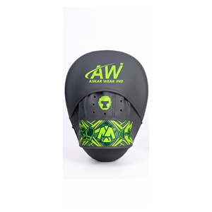 OEM ODM Supported Customized Boxing Target <b>Focus</b> <b>Pad</b> Green Cowhide Leather Durable All Seasons Training Gear - Product Image 3