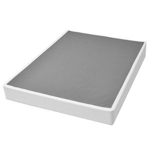 Heavy Duty Metal Frame Queen Bed with 9 <b>Mattress</b> Foundation 35" Washable Fabric Cloth Box <b>Spring</b> and Bed Frame Queen Size - Product Image 4