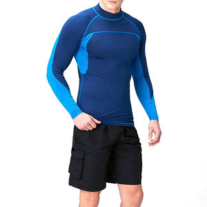 Maillot de compression sans manches pour homme avec logo personnalisé, protection solaire, séchage rapide, pour la plongée, le jiu-jitsu, le surf, la natation, le MMA, l'entraînement en salle de sport et les exercices. - Product Image 6