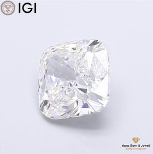 เพชรทรงคุชชั่น พร้อมใบรับรอง IGI น้ำหนัก 3.00 กะรัต ความสะอาด VS1 สี D เพชร CVD ผลิตในห้องปฏิบัติการ สำหรับจี้โซลิแทร์สุดหรู - Product Image 5