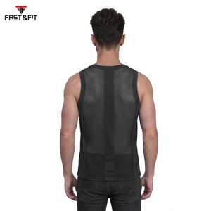 Camisetas sin Mangas de Secado Rápido, Ligeras, con Cuello Sólido, para Entrenamiento, Yoga, Running, Gimnasio, con Logotipo Personalizado, Venta Caliente - Product Image 2