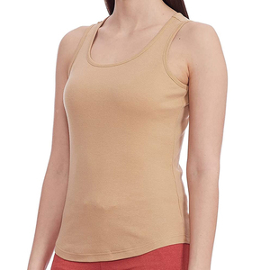 Nouveau design, vente chaude, dernier modèle, style simple, débardeur pour femmes, matière 100% coton, respirant, séchage rapide, vêtements de sport et de fitness - Product Image 3