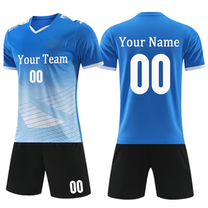 Nouveau design personnalisé, maillot de football d'été respirant pour hommes, taille plus, uniforme de football, kit 100% polyester sans manches, séchage rapide - Product Image 3