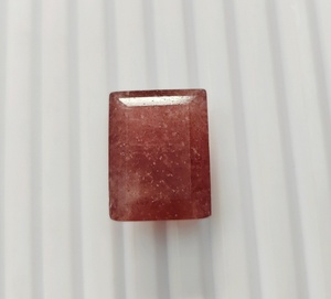 Cuarzo fresa de calidad AAA, gemas facetadas de formas mixtas, 21*16 mm, 28.50 Ct, GEMAS 100% NATURALES para la fabricación de joyas - Product Image 2