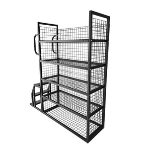 Estante de Almacenamiento de Metal Personalizado, Organizador de Supermercado - Product Image 3