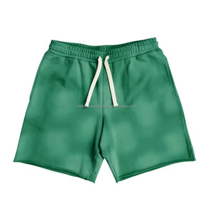 Shorts décontractés pour hommes avec logo personnalisé, effet délavé, fabriqués au Pakistan, haute qualité, vente en gros, fabricant et fournisseur. - Product Image 1