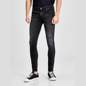 กางเกงยีนส์ทรงสลิมดีไซน์ใหม่สำหรับผู้ชาย กางเกงยีนส์เดนิมคุณภาพสูงราคาประหยัด สวมใส่สบายๆ - Product Image 4