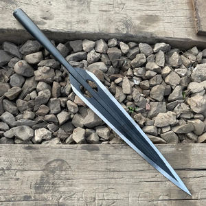 Lanza Vikinga Hecha a Mano con Hoja de Acero Forjado para Lanzamiento - Product Image 5