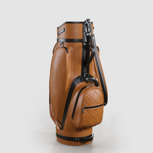 Bolsas de Golf de Cuero Personalizadas al Por Mayor con su Propio Diseño, Bolsas de Golf de Cuero Teñidas Lisas Personalizadas al Precio Más Bajo - Product Image 1