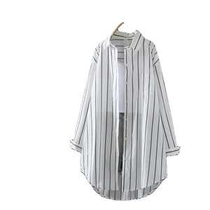 Débardeur décontracté 100% coton à séchage rapide et coupe régulière pour femmes, printemps/été, boutonnage simple boutonnage, manches complètes - Product Image 4