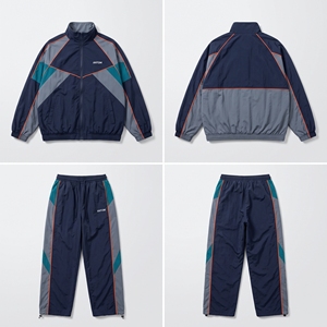 Ensemble de survêtement coupe-vent personnalisé 2 pièces léger - Faible MOQ Vente en gros Fabricant OEM B2B Vêtements de sport - Product Image 4
