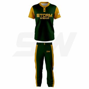 Tenue de baseball personnalisée pour équipes professionnelles, ensemble de maillots de baseball de qualité supérieure avec tissu respirant, uniforme de softball - Product Image 4
