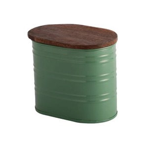 Wholesale Handcrafted <b>Stackable</b> Metal Kitchen Canister Set | Tea Coffee Sugar <b>Storage</b> <b>Containers</b> | Portable Vintage Pantry - Product Image 4