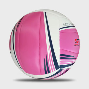 Ballon de Volleyball Professionnel Solid Trader à Conception Aérodynamique Avancée, Équipement Athlétique, Résistance aux Impacts pour la Peau, Entraînement de Puissance - Product Image 4