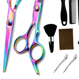 Tijeras Profesionales para Cortar el Cabello, Tijeras de Peluquería, Juego de Tijeras de Acero Inoxidable para Estilizar el Cabello - Product Image 2