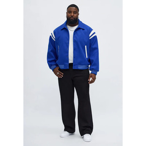 Vêtements pour hommes, taille entièrement personnalisée, prix de gros, qualité supérieure, produit respirant, vêtements de rue et de plein air, vestes varsity - Product Image 4