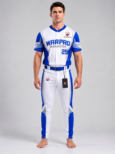 Uniforme de Béisbol Personalizado, Ropa Deportiva de Alto Rendimiento, Jersey y Pantalones de Tela Elástica Transpirable Diseñados para Profesionales - Product Image 1
