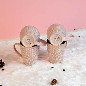 ชุดแก้วกาแฟเซรามิกเน็กซัส ยูนีค นิว ซีท โบน ไชน่า 4 ใบ คอลเลคชั่นนิว โบน ไชน่า - Product Image 3