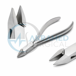 Pinzas para Formar Arco Lingual, Acero Inoxidable, Instrumento Quirúrgico Dental y de Ortodoncia, Certificado CE Clase I, Reutilizable - Product Image 1