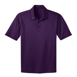 Polo para Hombre, Tejido de Punto Transpirable, Manga Corta, Botones, Corte Regular, Estampado Frontal por Transferencia Térmica, Poliéster/Algodón - Product Image 2