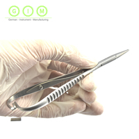 Melpex Instruments de Beauté – Porte-aiguille Mathieu manuel en acier inoxydable, forceps chirurgical pour la formation en suturage