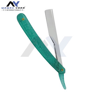 Wholesale Barber <b>Razors</b> Barber Shaving Mens Half Single Edge <b>Razor</b> <b>Blade</b> Straight <b>Razor</b> OEM Logo Branding Salon Barbershop Use - Product Image 4