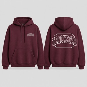 Sudadera con Capucha Personalizada Trackstar OEM ODM, Unisex, Oversize, de Forro Polar, Marca Privada, Ropa Deportiva, Moda Urbana TS-HD-030 - Product Image 3