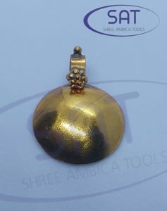 SAT Jewelry Matrices de gaufrage et de moulage pour pendentifs dôme en or et argent, pour la création de bijoux, Tadjikistan, Pérou, New York, Dubaï - Product Image 1