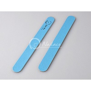 Lime à ongles coréenne en bois, grain 80/100, forme goutte étroite, logo personnalisé OEM pour salon, vente en gros - Product Image 1