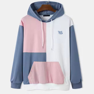 เสื้อฮู้ดผ้าถักสำหรับผู้ชาย, ผ้าฝ้าย100% ระบายอากาศเป็นมิตรกับสิ่งแวดล้อมดีไซน์ให้ความอบอุ่นมีสไตล์สำหรับฤดูหนาวยิม - Product Image 1