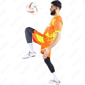 Blaze Fight Wear personnalisé adulte personnalisé 100% Polyester porter des Kits de Football Kit de Football complet ensemble uniformes de Football maillot de football - Product Image 4