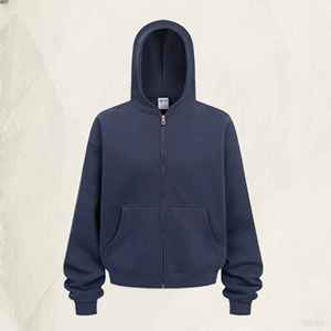 เสื้อฮู้ดดี้สตรีทแวร์แบบสั่งทำพิเศษสำหรับผู้ชายและผู้หญิง มีซิปด้านหลัง ผ้าฟลีซคอตตอน 100% คุณภาพพรีเมียม ระบายอากาศได้ดี และไม่หดตัว - Product Image 3