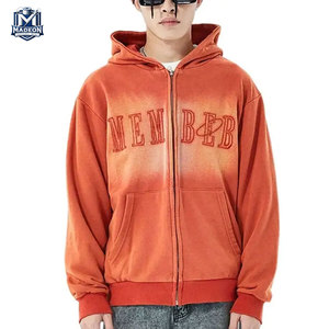 <b>Top</b> Selling Unique Design <b>Distressed</b> Embroidery Hoodies In Wholesale Cotton Blended <b>Distressed</b> Embroidery Hoodies - Product Image 1