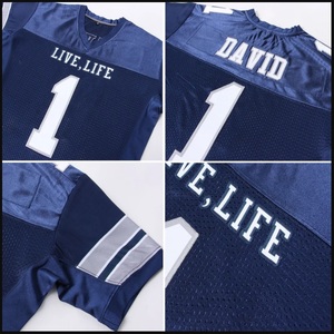 Nouveauté, maillot de football américain personnalisé pour adulte, dernier design, respirant, manches courtes, grande taille, prix bas - Product Image 6