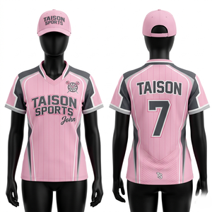 เสื้อเจอร์ซีย์อินเตอร์ล็อคโพลีเอสเตอร์พรีเมียม 160 GSM สีแดงขาว ดีไซน์ลายแผง ระบายอากาศได้ดี รับสกรีนโลโก้ตามสั่ง สำหรับทีม - Product Image 2