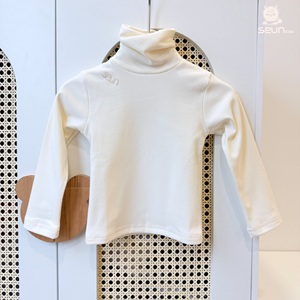 ซันคิดส์เสื้อเชิ้ตเด็กคอเต่า 10 ซม. เนื้อผ้านุ่ม ยืดหยุ่น ระบายอากาศได้ดี สไตล์เกาหลี สำหรับฤดูหนาว เด็กชายและเด็กหญิง - Product Image 2