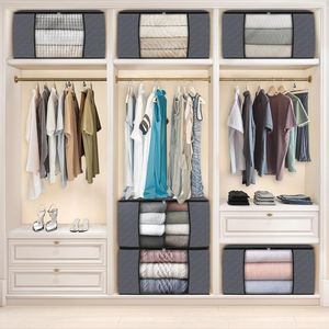 Set di 2 Grandi Cesti Portabiancheria Pieghevoli, Impermeabili, con Manici per Facile Trasporto - Product Image 6