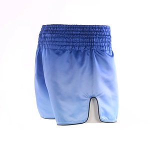 Pantalones Cortos de Entrenamiento de Muay Thai y Kick Boxing, Ropa Deportiva al por Mayor, de Alta Calidad, con Logotipo Personalizado, para Clubes de Lucha, para Hombres Adultos - Product Image 2