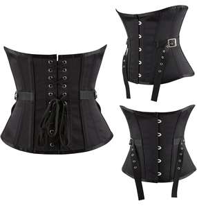 Corsets Vintage pour Femmes, Sexy, Sculptants, Respirants, Modernes, en Brocart, pour Grandes Tailles - Product Image 4