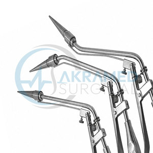 High Quality 3 Pcs Hemorrhoid Suction Ligator Set Straight Angled Up <b>Down</b> CE Certified Colorectal Surgical Instruments - Product Image 6