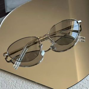 2026 New Arrivals <b>Thin</b> Frame Metal cat Eye <b>Sunglasses</b> Ladies Fashion <b>Sunglasses</b> UV Resistant <b>Sunglasses</b> with ultra Light Frame - Product Image 4