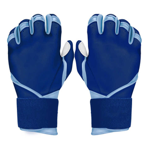 Gants de frappeur de baseball en cuir avec logo personnalisé |   Tissu respirant extensible dans les 4 sens |   Protection sportive |   Vente en gros d'usine OEM - Product Image 1