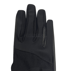 Gants d'équitation noirs d'hiver, isolés en polaire, pour temps froid, entraînement en extérieur, marque privée OEM, gants de performance équestre - Product Image 4