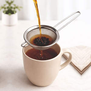 Passoire à thé en acier inoxydable pour ustensiles de cuisine, filtre à café de qualité alimentaire, passoire à mailles fines pour théières et tasses - Product Image 2
