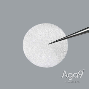 Placa de diamante redonda policristalina Aga9 de 12 mm de diámetro, sin pulir, 0,3 mm de espesor - Product Image 3