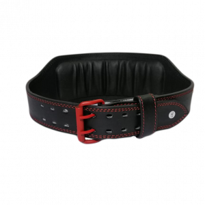 Ceinture de musculation en cuir de vachette premium, robuste, pour hommes et femmes, soutien du dos - Product Image 3